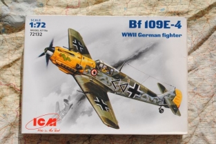 ICM72132 Messerschmitt Bf109E-4